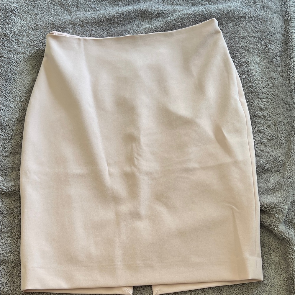 Express Blush Pencil Skirt